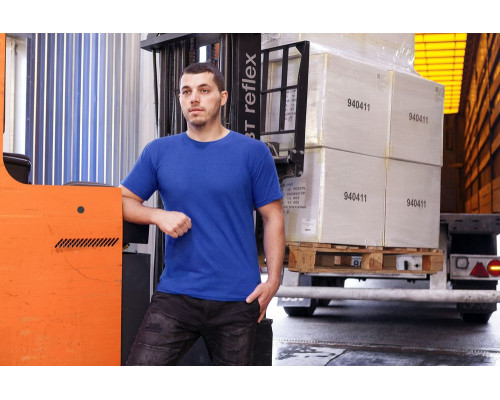 Футболка T-Bolka 180, темно-синяя