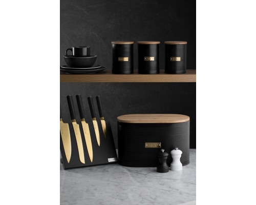 Хлебница Otto, черная