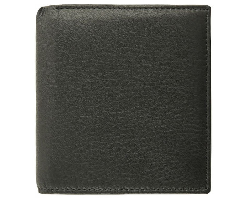 Кошелек Inserto на кнопке, черный