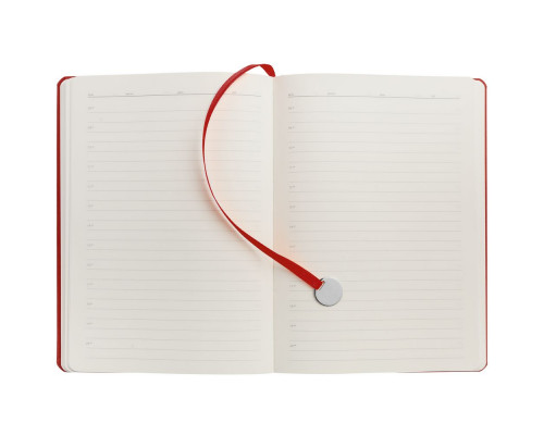 Ежедневник Exact, недатированный, красный