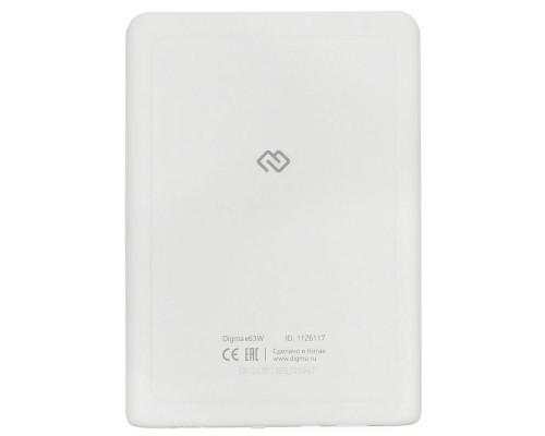 Электронная книга Digma E63W, белая