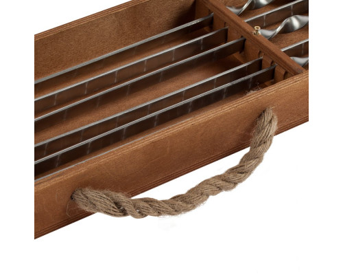 Набор шампуров в подвесном пенале Roast Coast