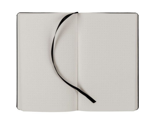 Блокнот Magnet Gold с ручкой, черно-оранжевый