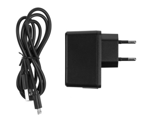 Лампа с беспроводной зарядкой Bright Helper, черная