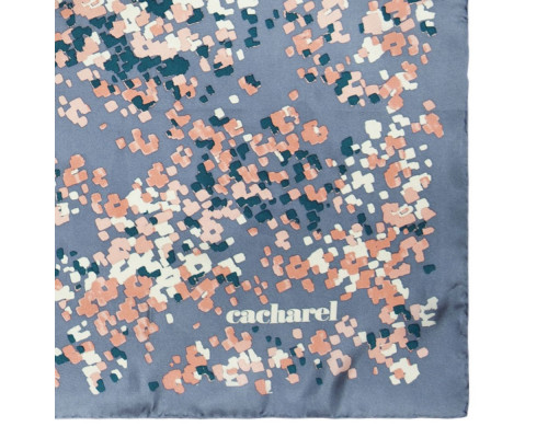 Платок Etincelle Silk, серо-голубой