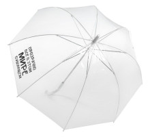 Прозрачный зонт-трость «Прозрачно все»
