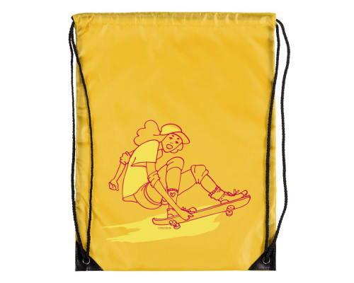 Рюкзак Skateboard, желтый