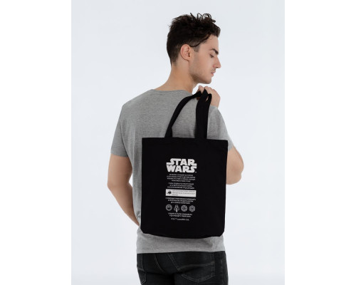 Холщовая сумка Star Wars Care Label, черная
