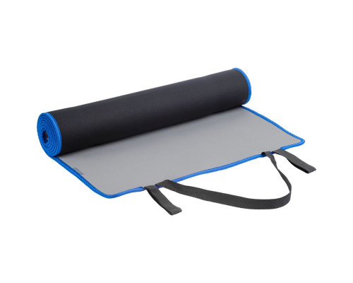 Коврик для йоги и активного отдыха Karmatta, черно-синий