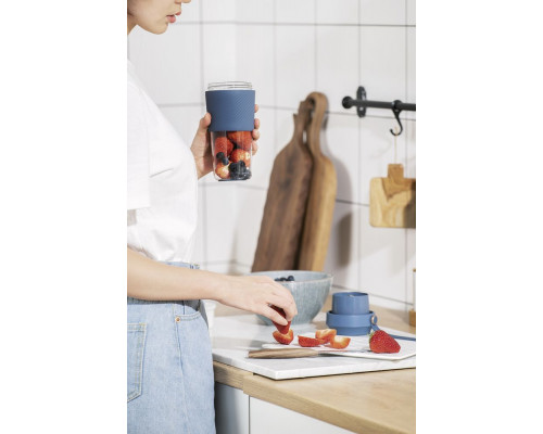Портативный блендер Juicer, синий