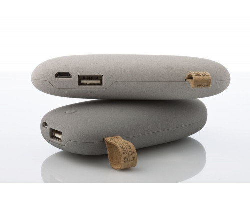 Внешний аккумулятор Pebble 2600 мАч, светло-серый