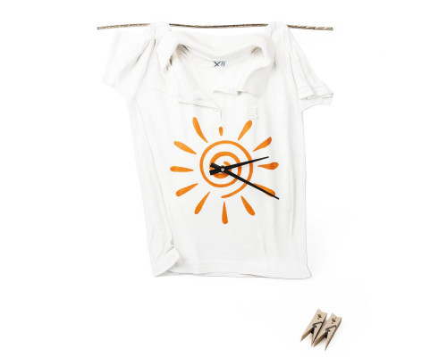 Часы «Рубашка», белые