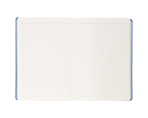 Ежедневник Flexpen Black, недатированный, черный с синим