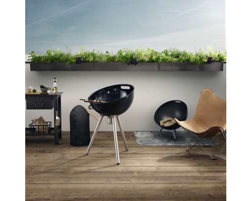 Очаг Fire Globe, черный