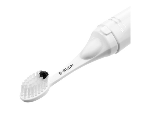 Зубная щетка с пастой Push & Brush, белая