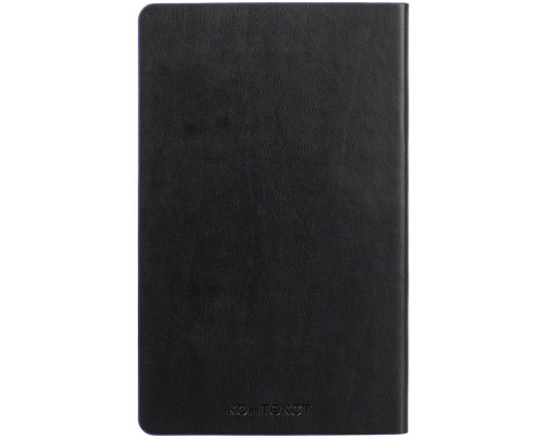 Блокнот Trait в точку, черно-синий