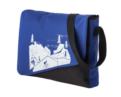 Конференц сумка «Крутой подъем», синяя