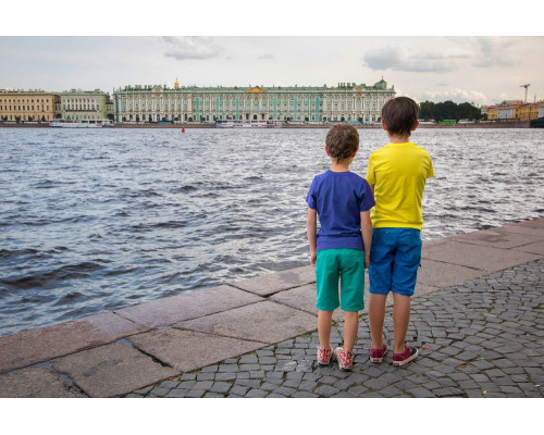 Футболка детская T-Bolka Kids, оранжевая