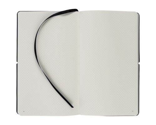 Ежедневник Nubuk, недатированный, черный