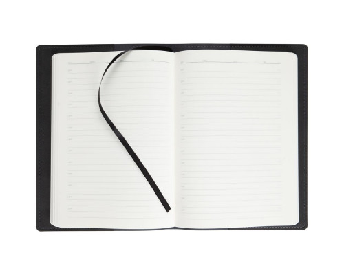 Ежедневник Reversible в суперобложке, недатированный, черный с серым