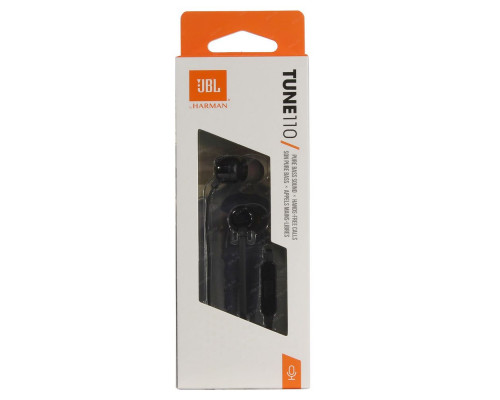 Наушники JBL Tune 110, черные