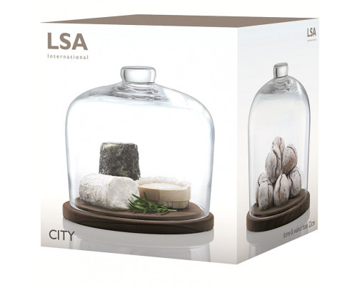 Блюдо сервировочное с крышкой City