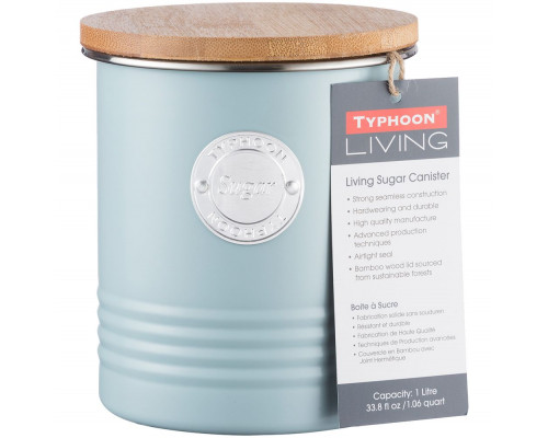 Емкость для хранения сахара Living, голубая