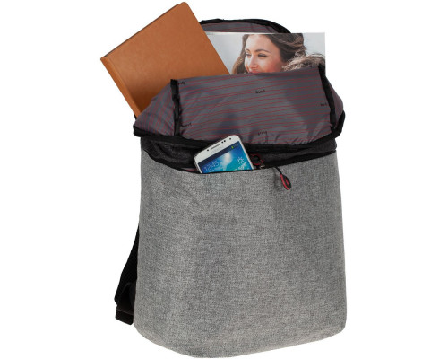 Рюкзак для ноутбука Argentum, серый с темно-серым