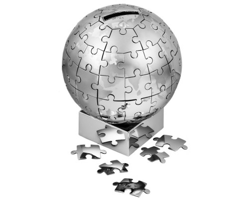 Копилка-пазл «Глобус»