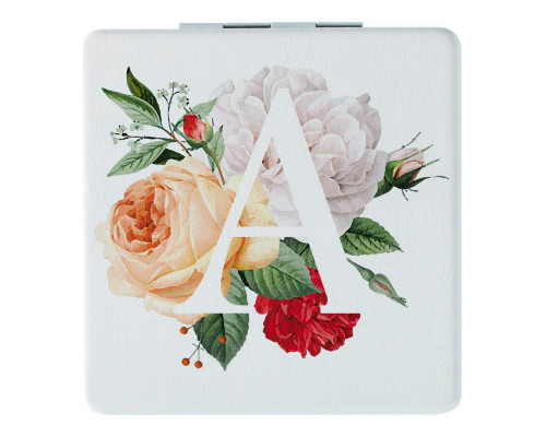 Зеркало «Цветочная азбука: А»