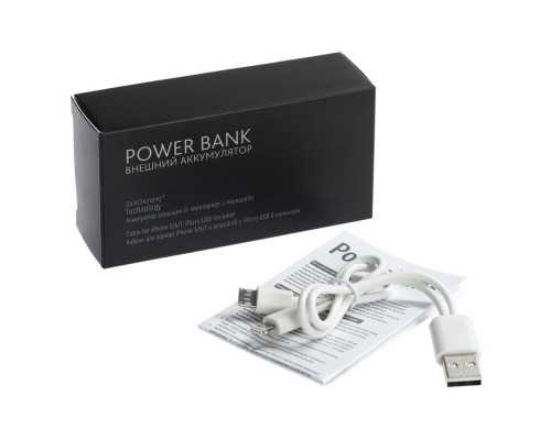 Внешний аккумулятор Bar, 2200 мАч, ver.2, желтый