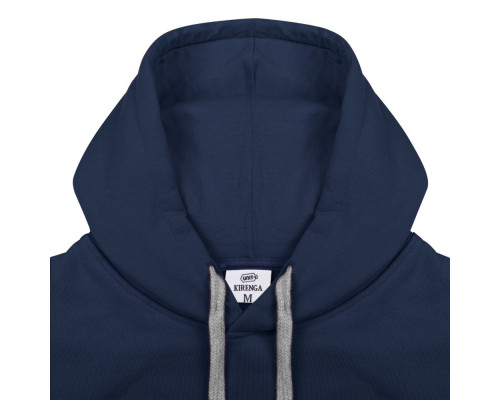 Толстовка с капюшоном Unit Kirenga, темно-синяя