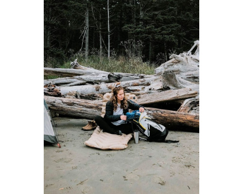 Надувной коврик Insulated Static V Luxe SL, песочный