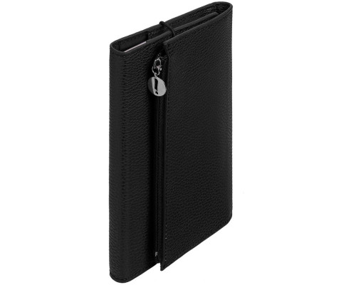 Ежедневник Zipco Flap, недатированный, черный
