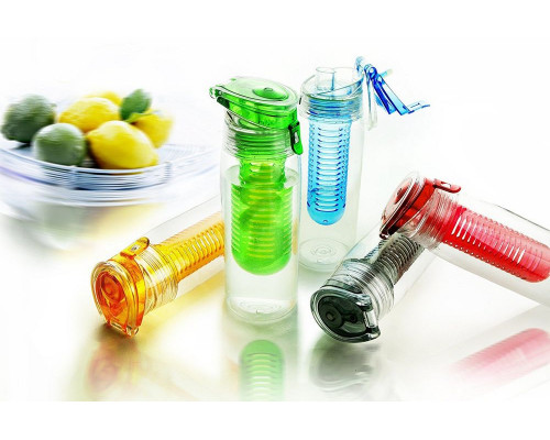 Бутылка для воды Flavour It 2 Go, голубая