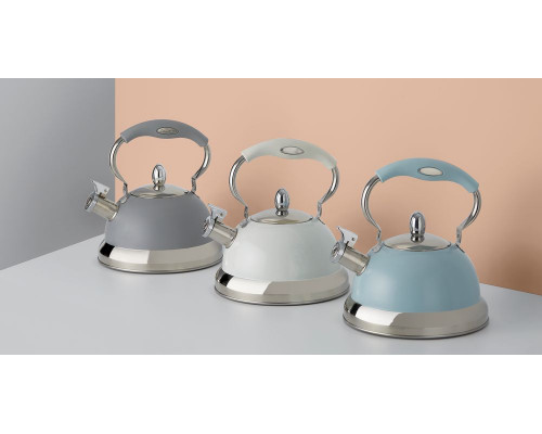 Чайник со свистком Living, голубой