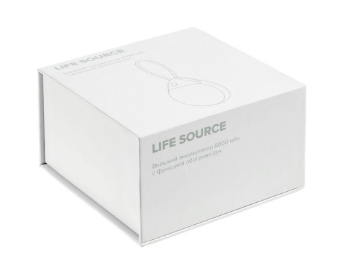 Внешний аккумулятор с функцией обогрева рук Life Source
