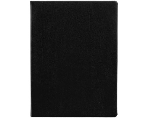 Блокнот Express в клетку, черный