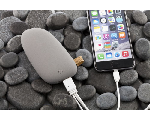 Внешний аккумулятор Pebble 5200 мАч, серый