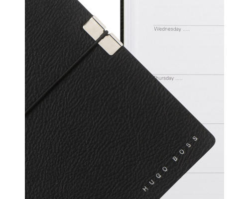 Еженедельник Storyline Agenda Mini, недатированный, черный