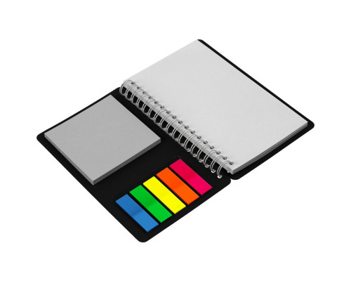 Блокнот Stick, черный