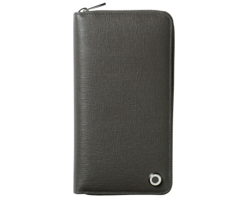 Набор Hugo Boss: органайзер с блокнотом и ручка, серый