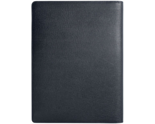 Папка с блокнотом А4 Tradition, темно-синяя