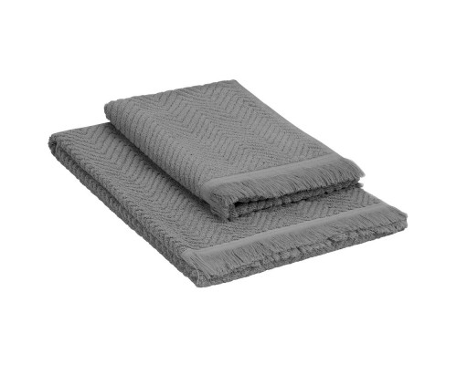 Полотенце Morena, большое, серое