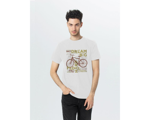 Футболка Bicycle, белая