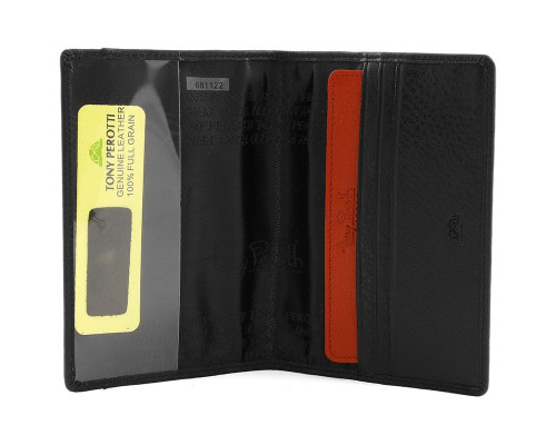 Обложка для паспорта Inserto, черная