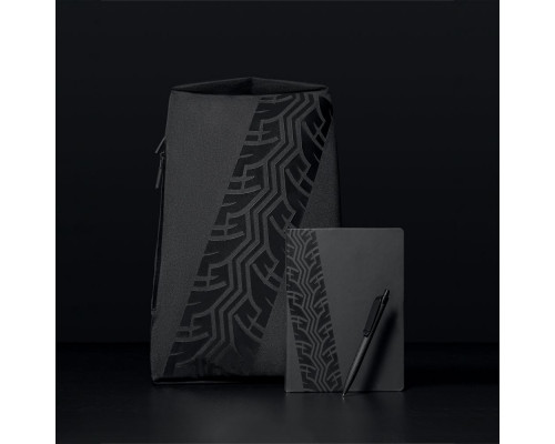 Ручка шариковая Prodir QS03 PRP Tyre Soft Touch, черная