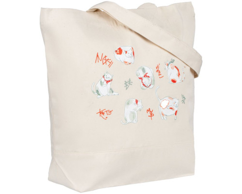 Холщовая сумка «Котэ», неокрашеная