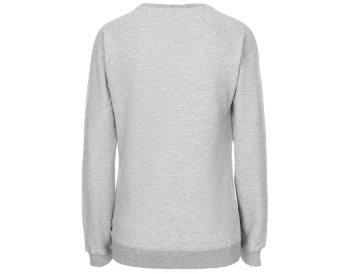 Свитшот женский «Не вы ли были у Невы», серый меланж