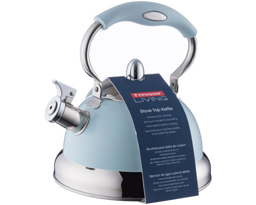 Чайник со свистком Living, голубой